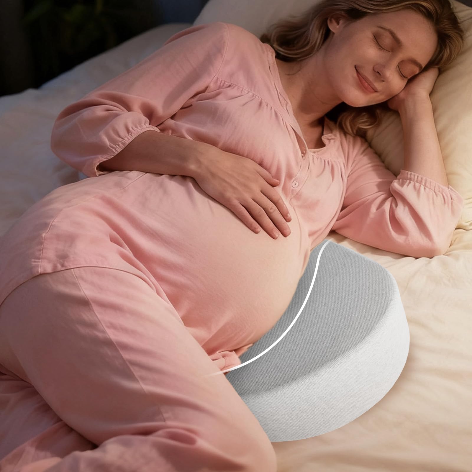 Sino Salected Memory Foam Wedge Pregnancy Pillow - maternity pillows | Mubboo