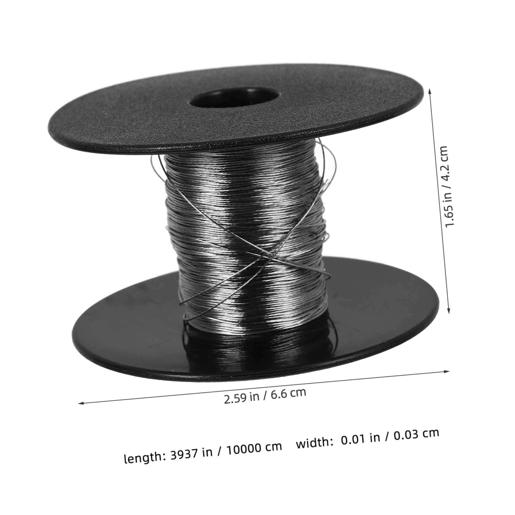 ULDIGI 1 Roll Hanging Cord Stainless Steel Binding Wire Stainless Steel Hanging Rope Silver Outdoor Cable Wire