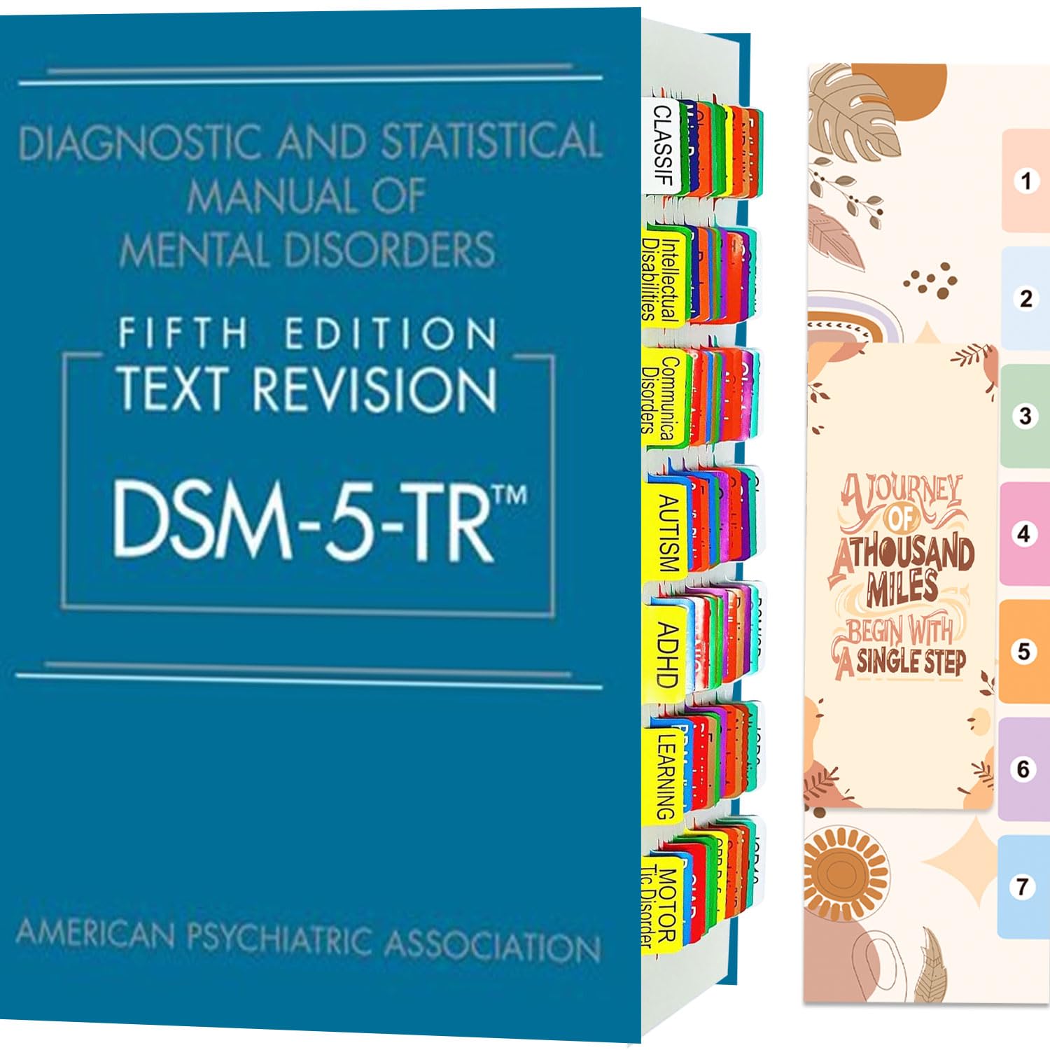 Amazon.com : Index Tabs for DSM 5 TR, DSM-5, Tabbing System for