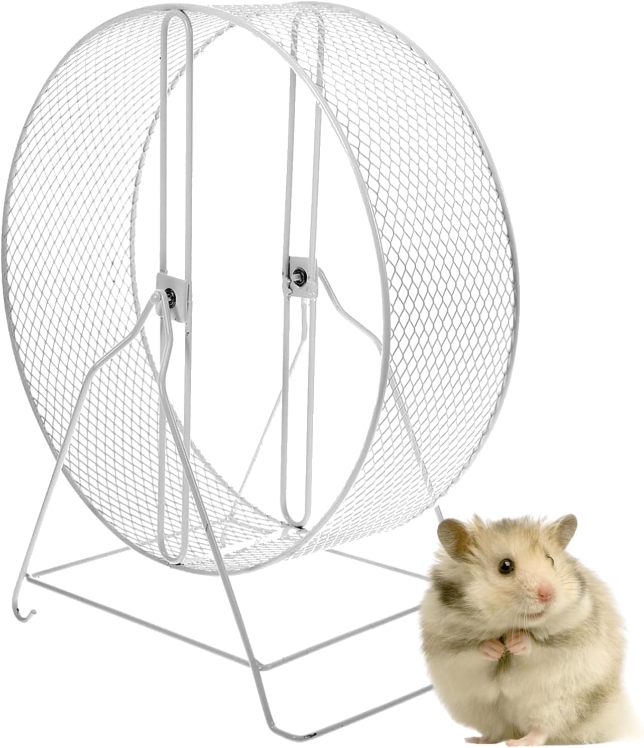 ドワーフハムスターホイール、チンチラホイール | サイレントスポーツ小動物ランニングホイール | ハムスターケージアクセサリー、静か