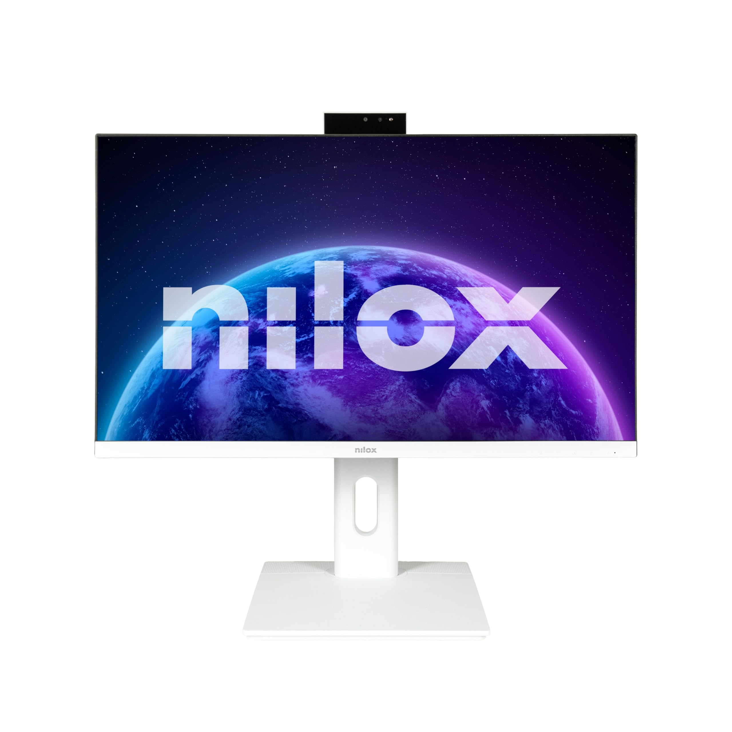 Nilox NXM24REGWEB01W 23.8" LED IPS FullHD 75Hz Altavoces Altura Ajustable Webcam