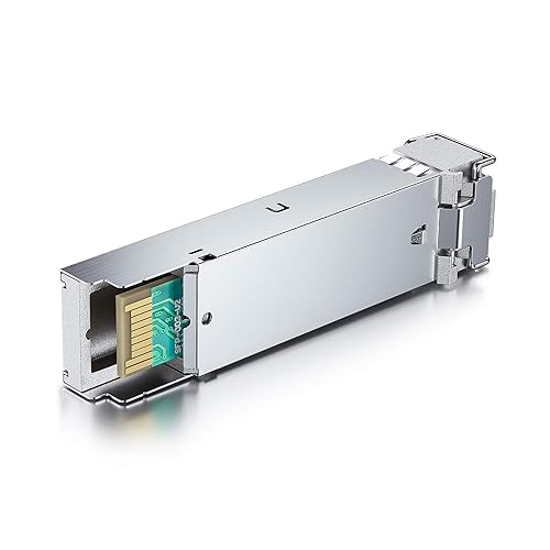 Miniatura 9 de Módulo SFP+ LC multimodo 10G, transceptor de fibra 10GBase-SR para Arista SFP-10G-SR y más, 850 nm MMF, LC dual, hasta 984.3 ft, DDM, Plug and Play