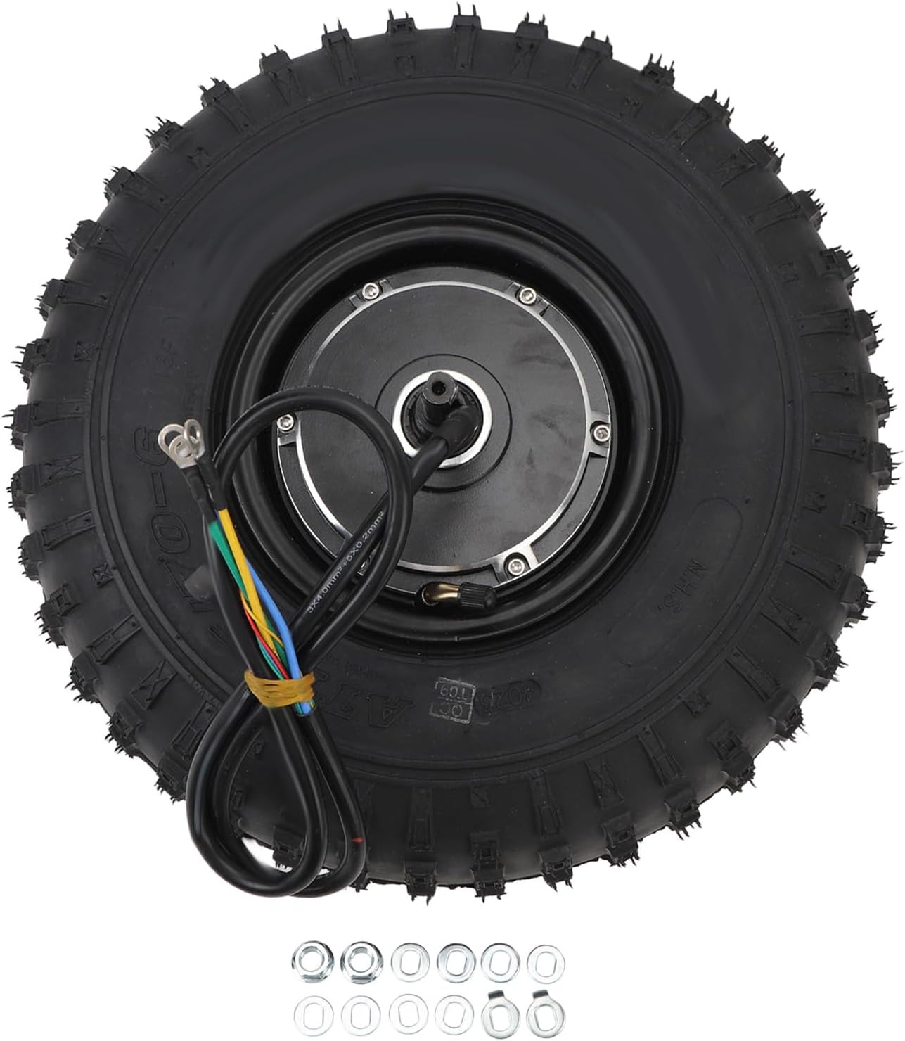 14 Inch Brushless Hub Motor for Hall 1500 to 3500W High Power DC Wheel Hub Motor for Electric Motorcycle Scooter 48v to 72v