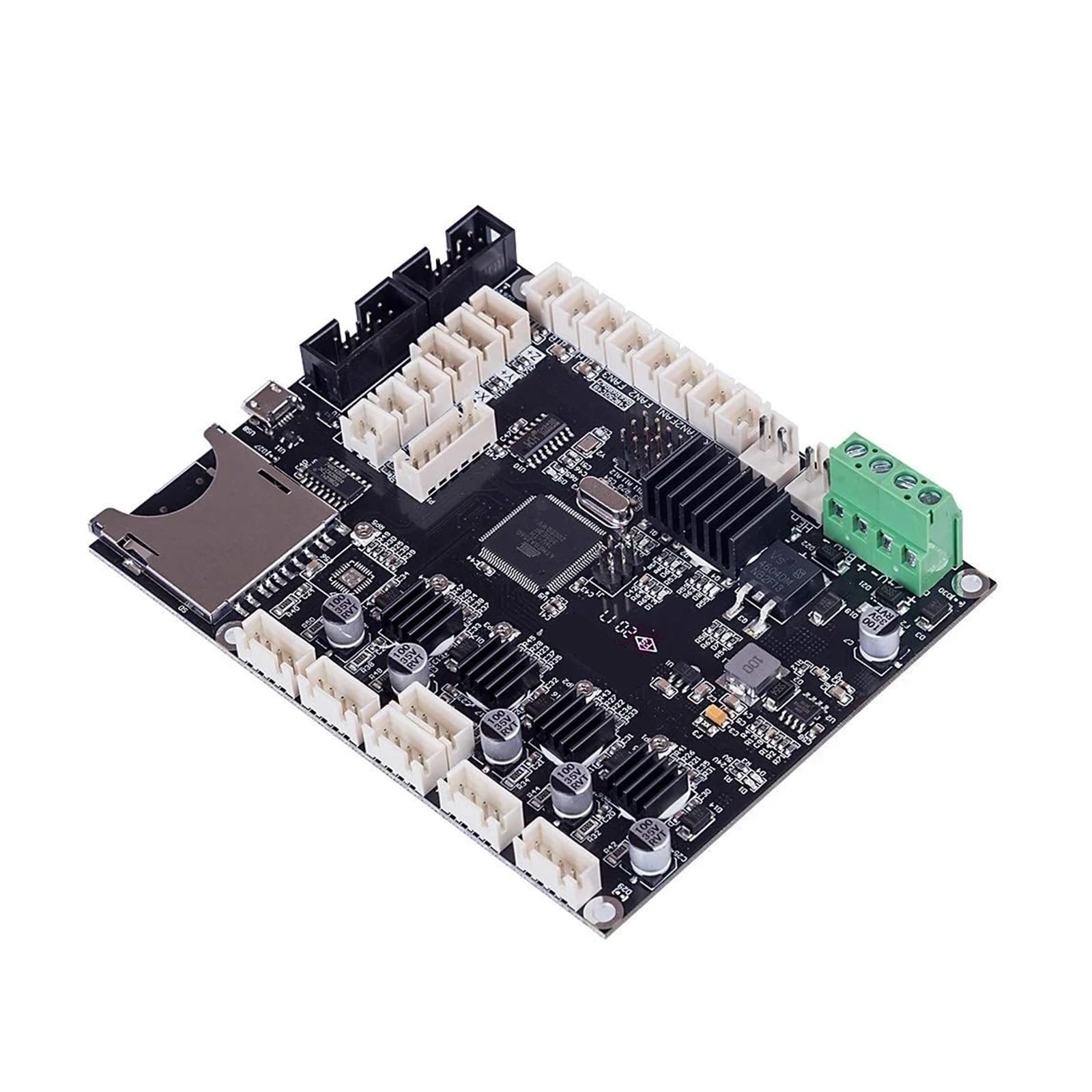 Scheda Madre Silenziosa Compatibile Con Creality CR-10 V2 V3 | Stampa 3D, funzionamento silenzioso, controllo stabile, sostituzione della scheda controller(CR-10 V2)