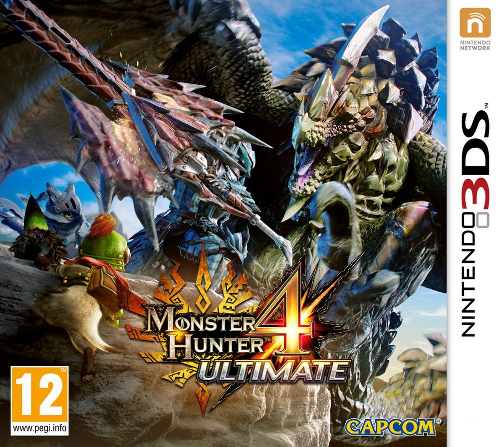 新品 未使用 3DS MONSTER HUNTER 4 ULTIMATE 北米版 Nintendo New 3DS XL Monster Hunter 4 Ultimate Bundle Silver