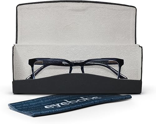 Miniatura 6 de eyebobs - Seymour Glass  Gafas de lectura prémium para hombre  Marco rectangular para caras anchas  Disponible en 0.0x - 4.0x