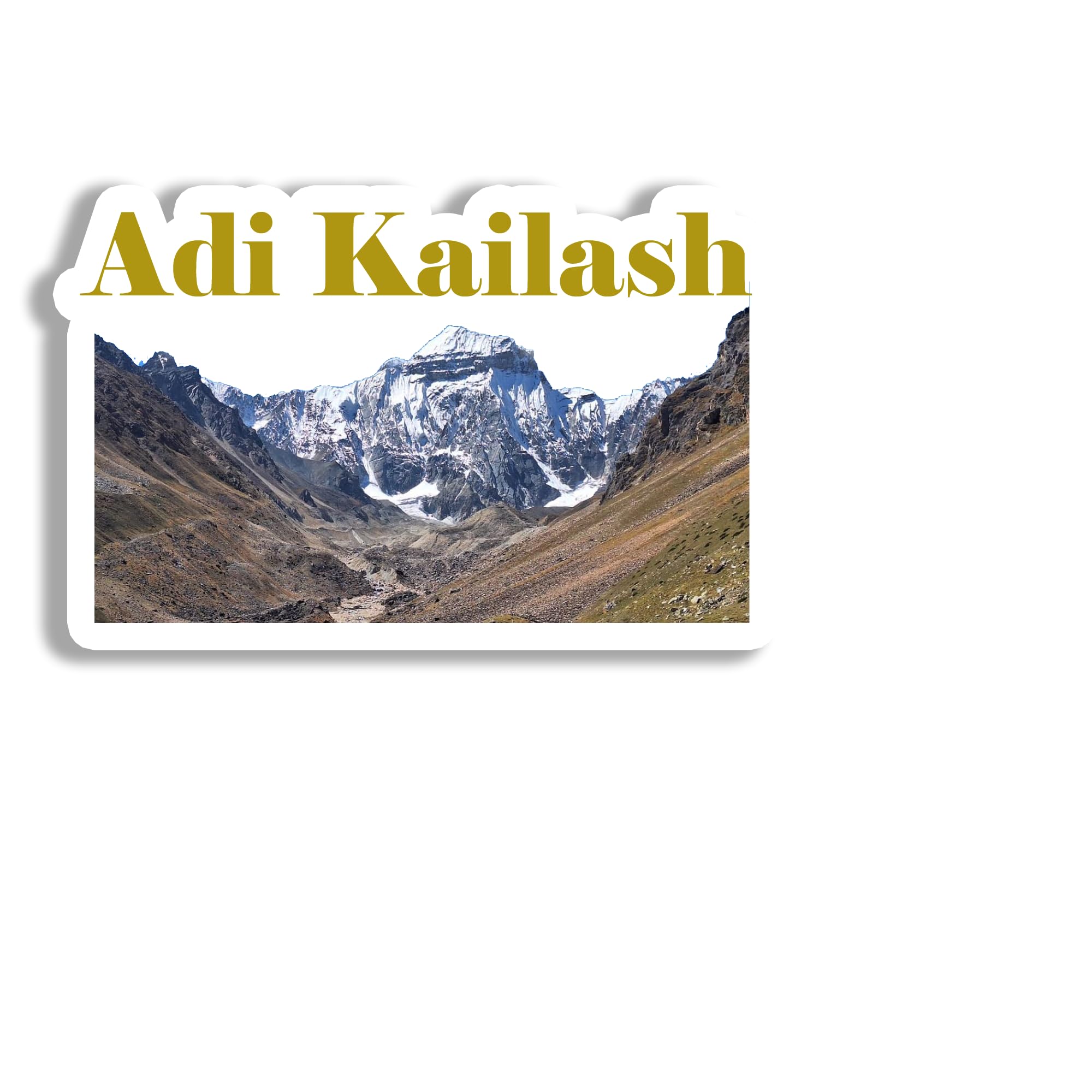 ShopTwiz Adi Kailash Printed Beautiful Fridge Magnet-image-26