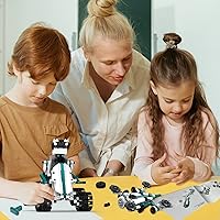 Vista 7 de Juguetes de Robot STEM para 8-14, 12 en 1 Juguetes de Robótica de Control Remoto para Niños, Kit de Construcción de Robot Programable Regalo