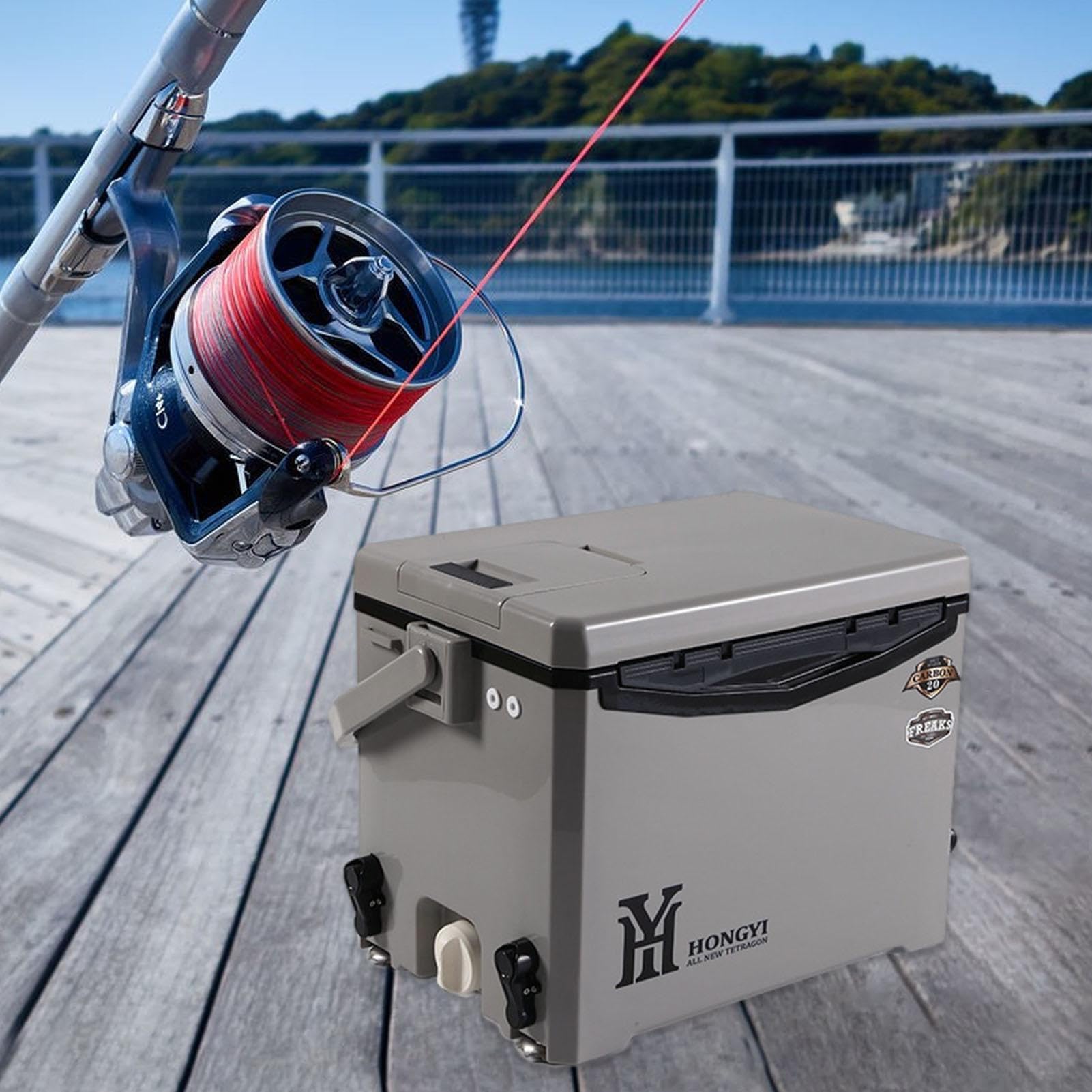 Dispositivo de refrigeración con lado rígido – Dispositivo de refrigeración de viaje ligero y portátil, nevera de viaje para bebidas, picnic, barbacoa, barcos, mantiene las bebidas frías