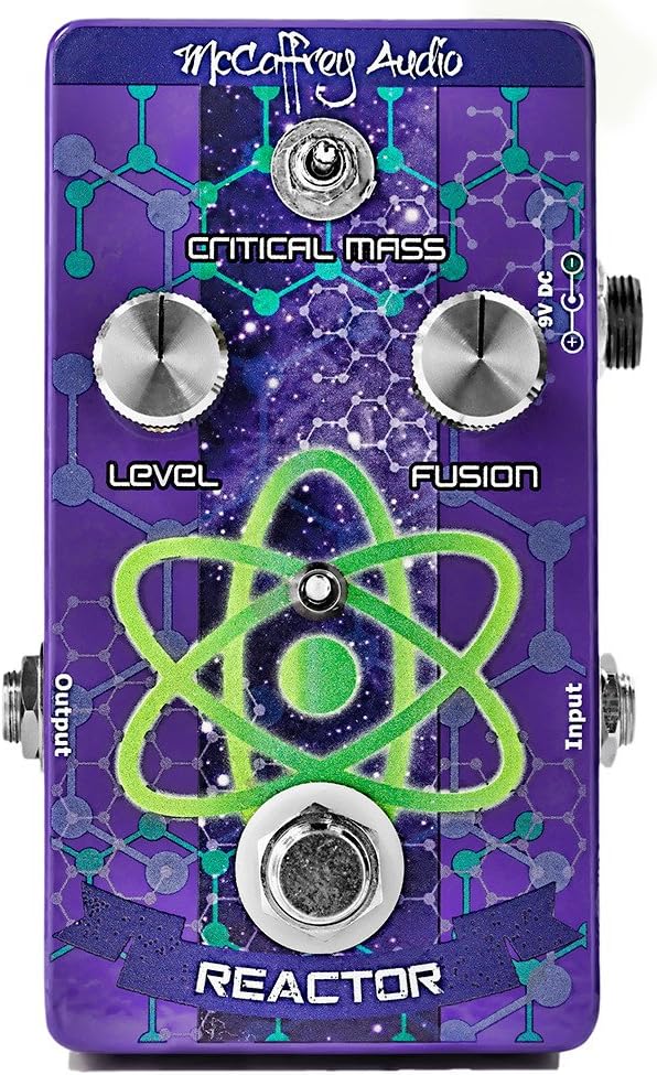 McCaffrey Audio Reactor Boost Compressor Guitar Pedal