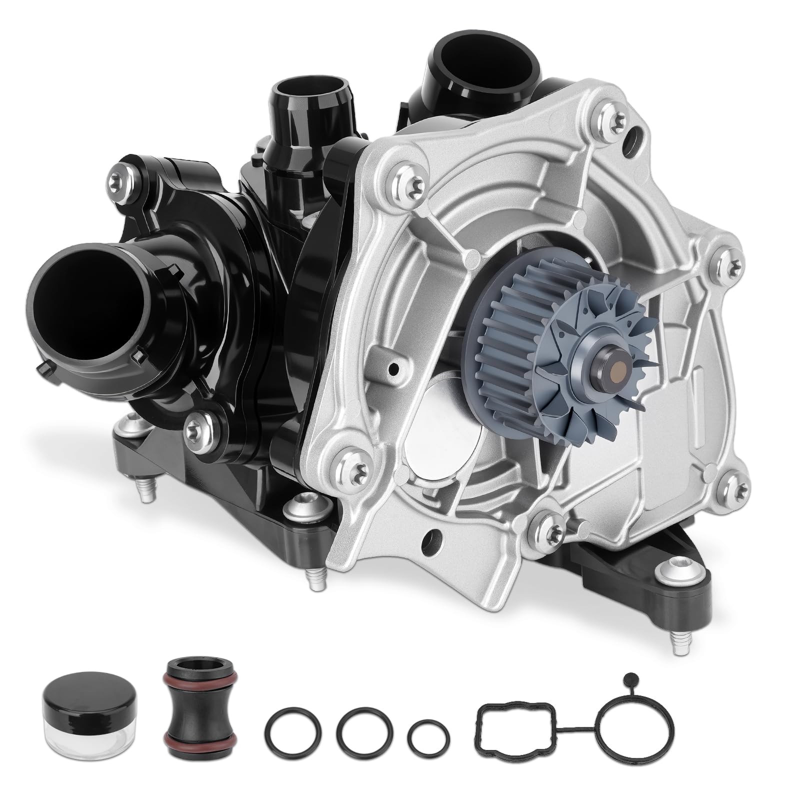 06K121111P Engine Water Pump Thermostat Assembly with Gaskets for EA888