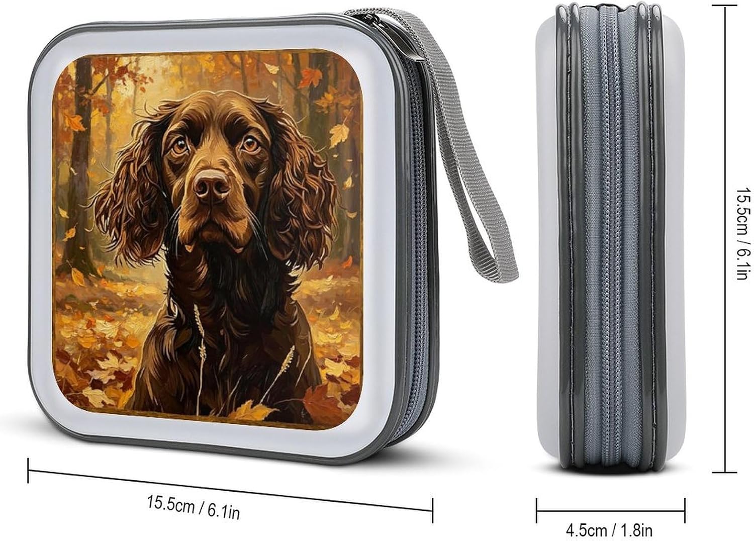 Hunting Dog CD Case CD Storage Box DVD Sleeves