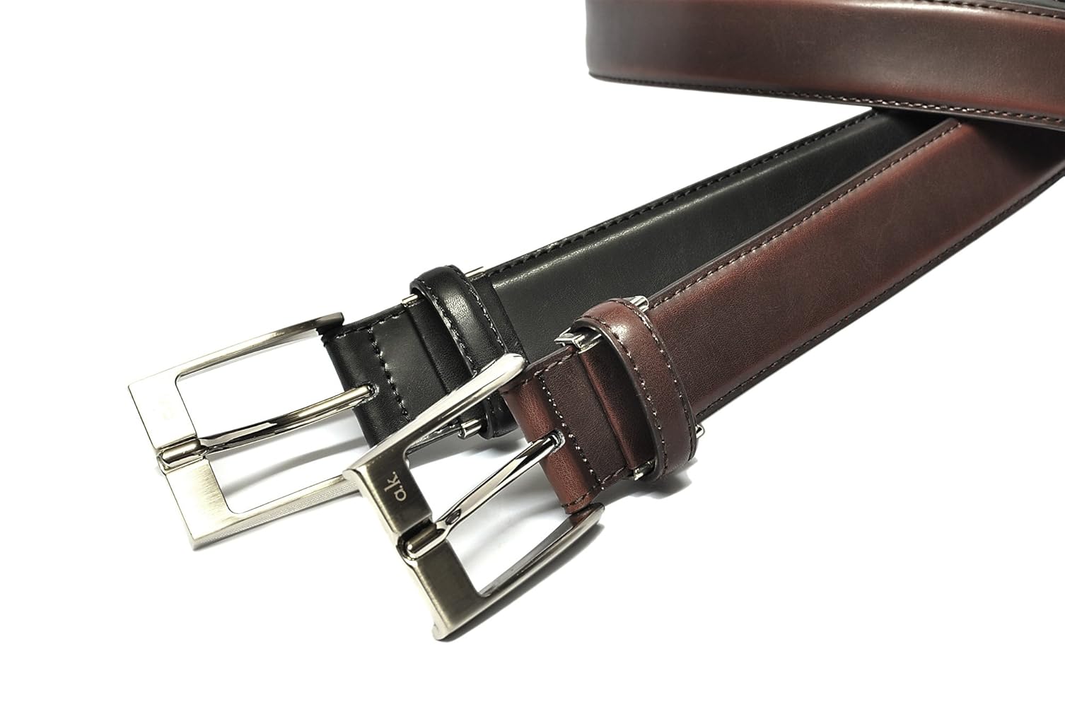 Amazon | [ケンショウ アベ] レザー ベルト メンズ AKC-1907