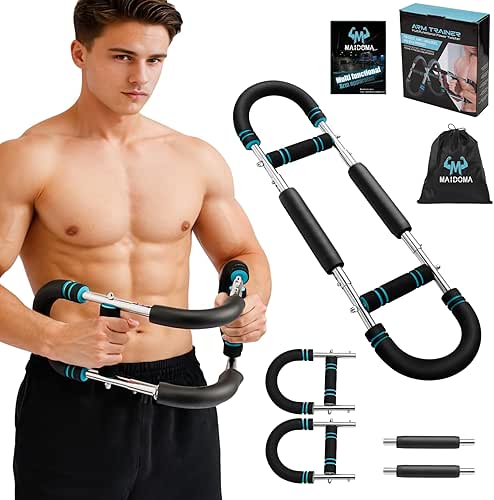 Twister Arm Trainer with 2/4 Springs, 20-120lb Adjustable 6 Resistance