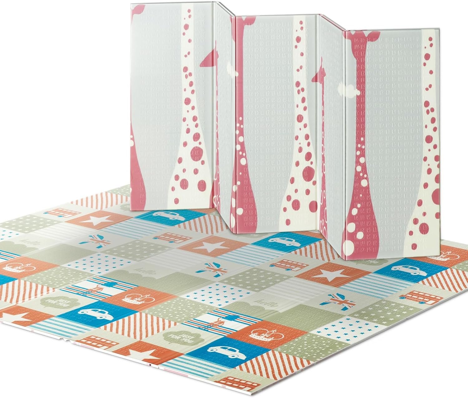 Boby's Foldable Baby Play Mat 2m Large Baby Playmats for Babies