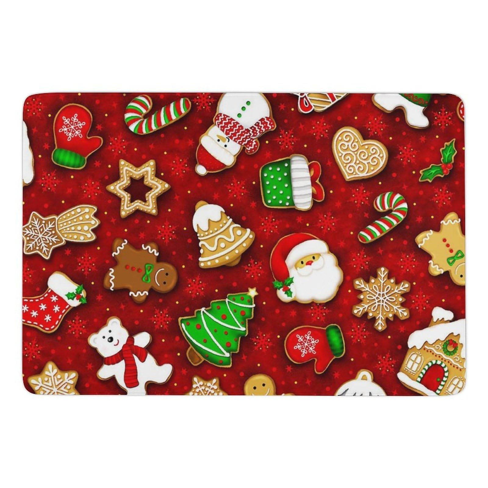 Tapis de sol salon antidérapant et doux pour une ambiance de Noël chaleureuse