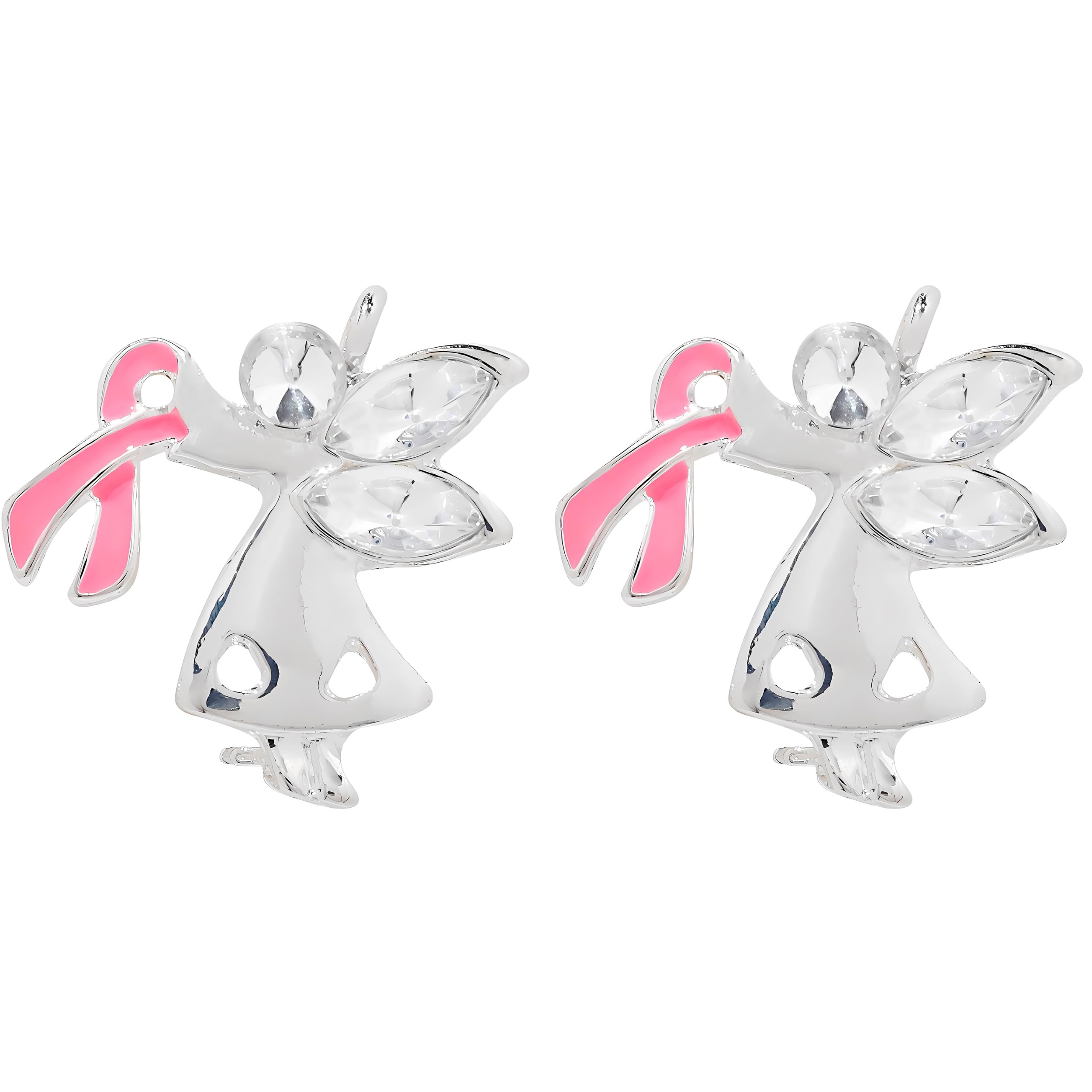 25/50/100/500pcs Breast Cancer Pins - Bulk Pink Ribbon Pins for Breast Cancer Awareness - Perfect for Support Groups, Events, Promotional Gift-Giving and Fundraising