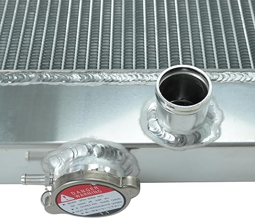 Miniatura 126 de Radiador de aluminio AA5052 de 3 filas compatible con Dodge Ram 2009-2021 1500 2500 3500 4000 V6 V8 Pickup AT/MT 3 filas,1 fila,Ventilador