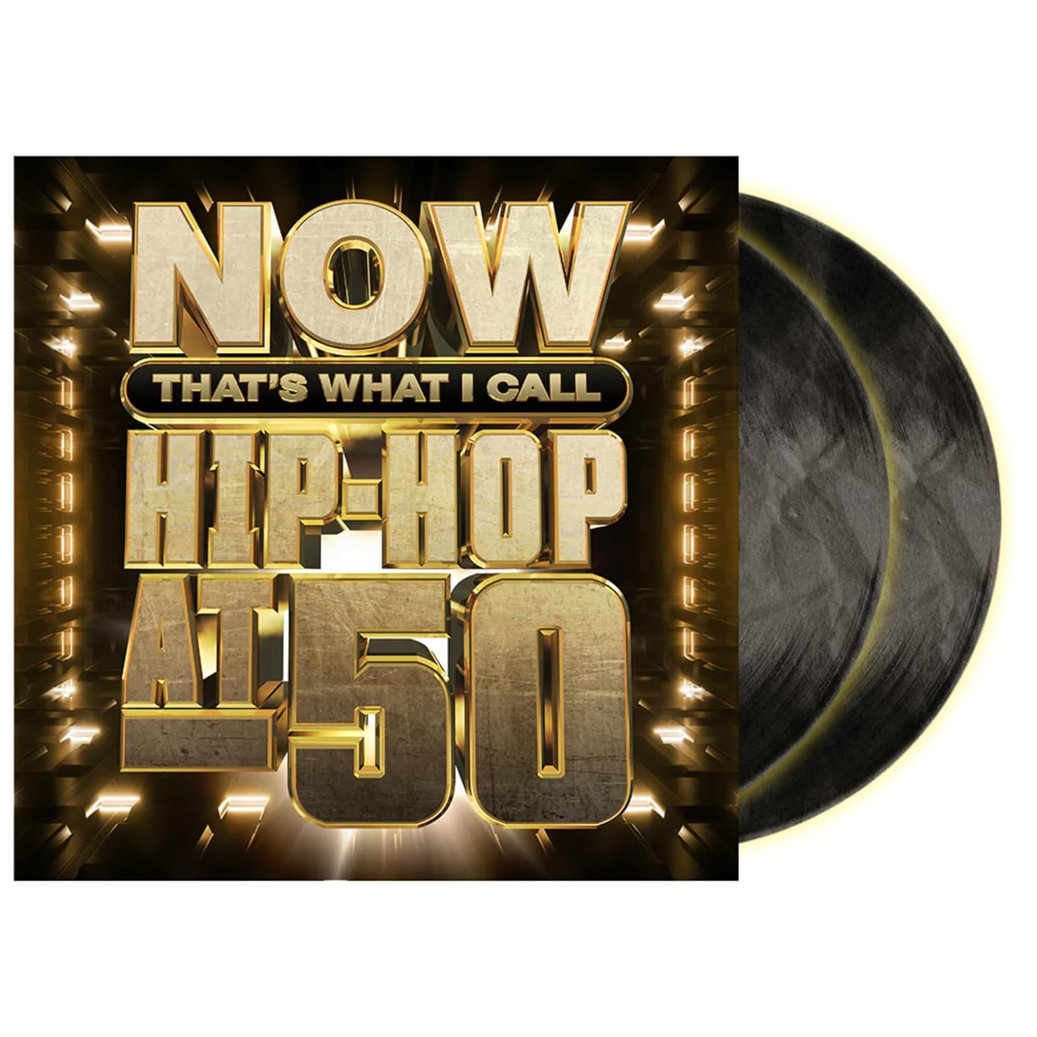 NOW The Best of Hip-Hop 50 Years Anniversary – Limited Version Translucent Black Ice