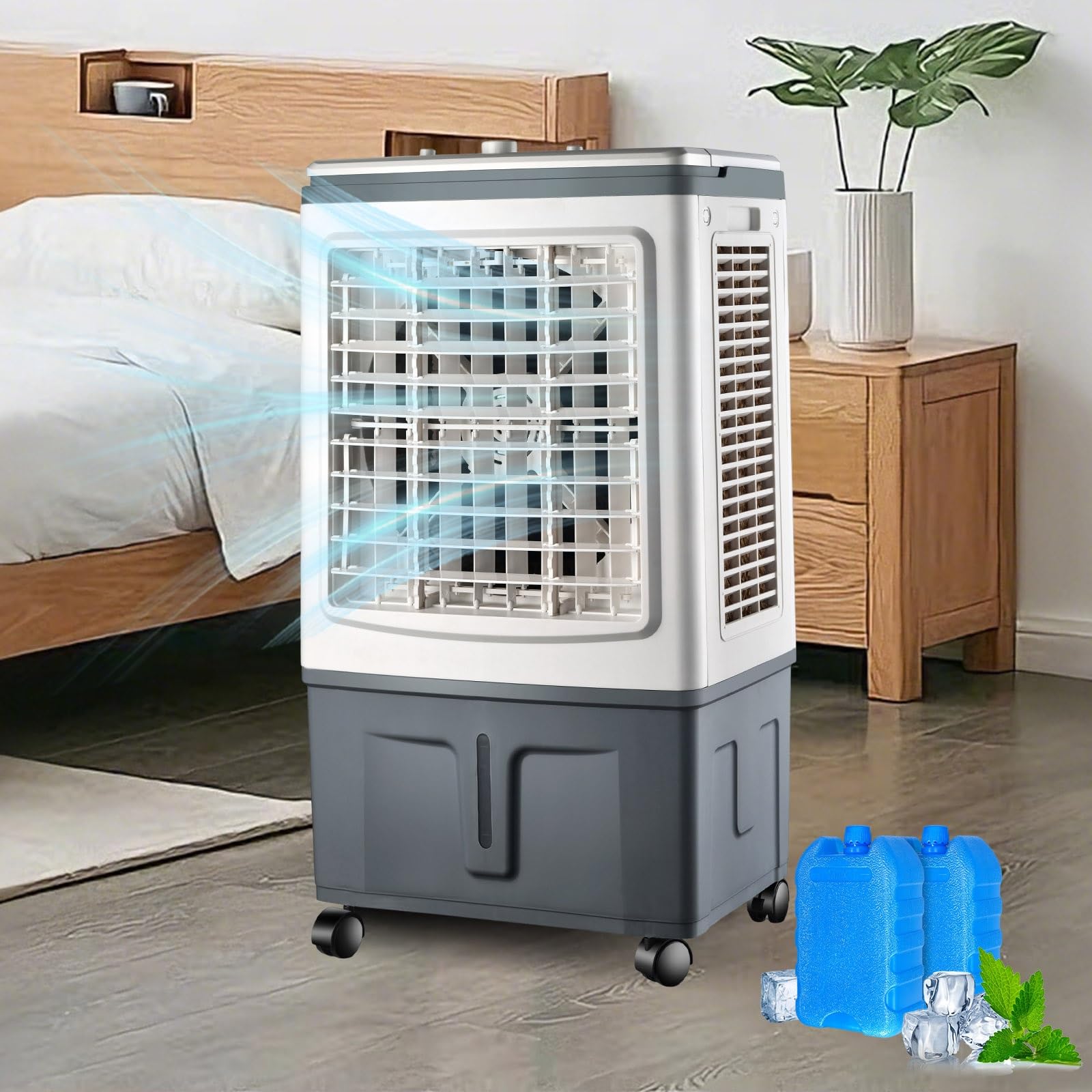 Klimaanlage Mobil 30L ohne Abluftschlauch, 3000m³/h, 100W