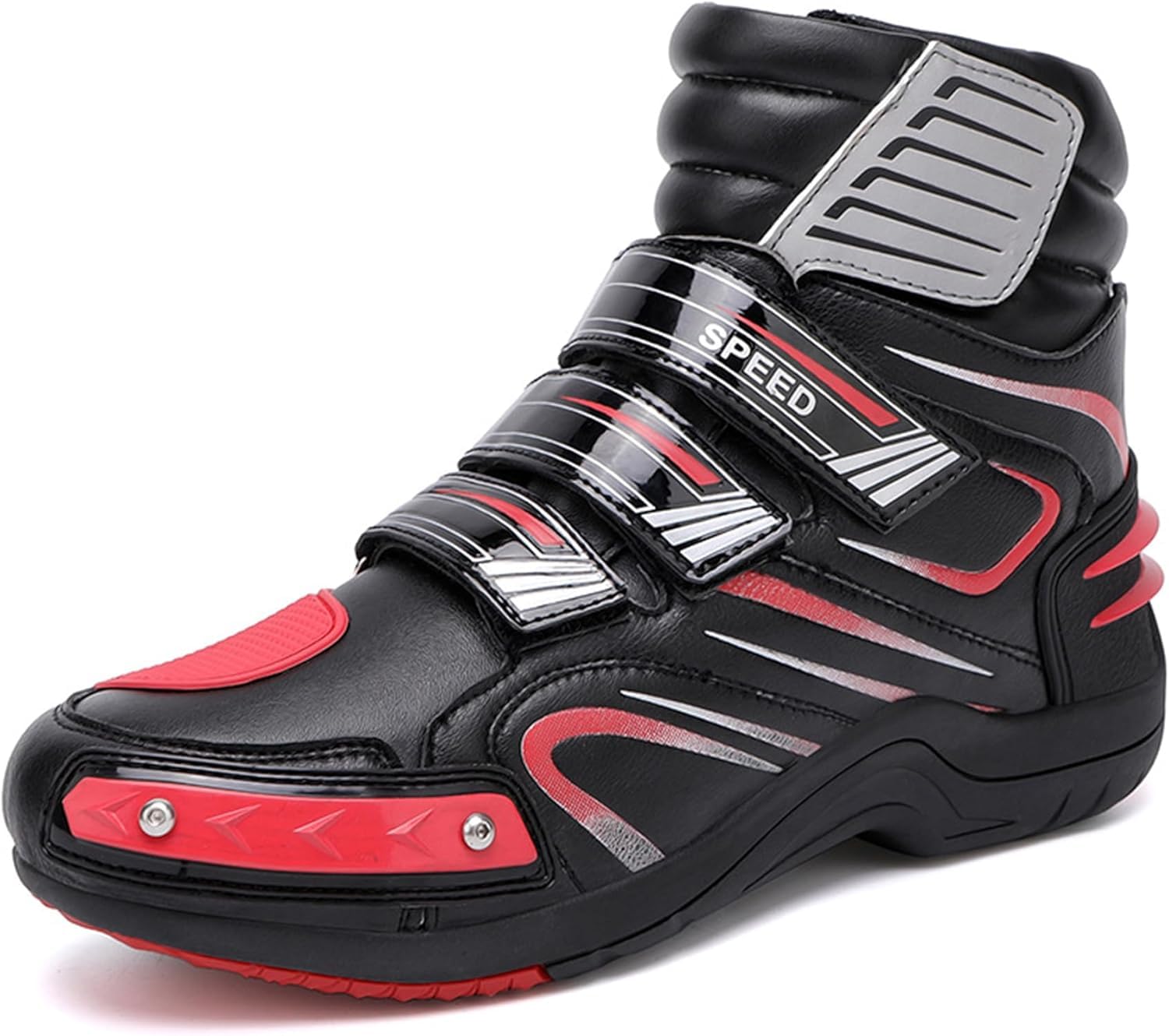 Bottes de moto imperméables et respirantes avec semelle antidérapante