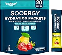 Vista 14 de paquetes de polvo de electrolitos sin azúcar, paquetes de hidratación, 7 sabores, mezcla de bebida de electrolitos líquidos diarios