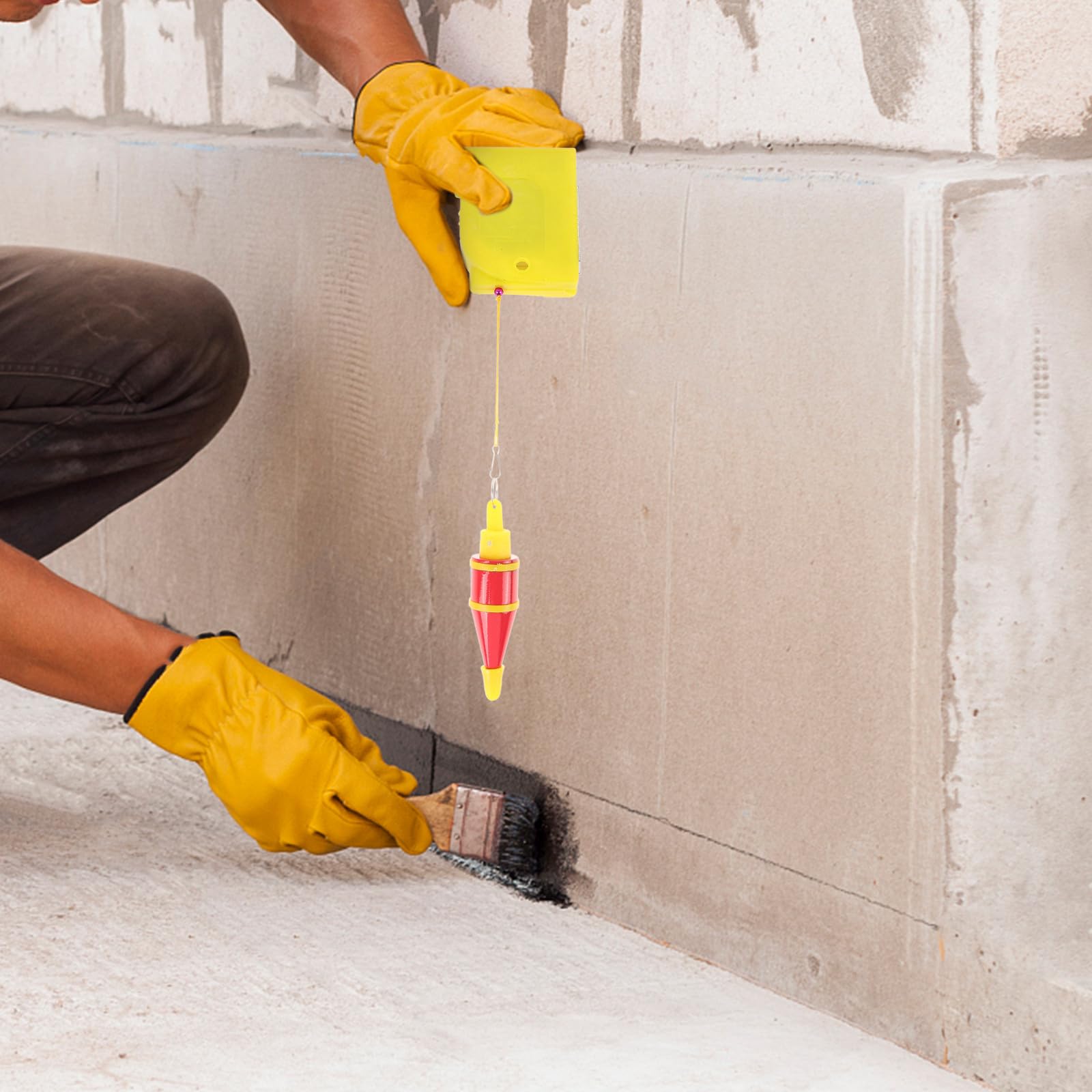 Colgante De Línea Vertical Plomada Para Medición Precisa Construcción y Carpintería Herramienta Multifuncional De Resistente y Ligera