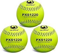 Vista 1 de PHINIX Tamaño y peso oficiales de sóftbol para opciones de práctica de 11 y 12 pulgadas