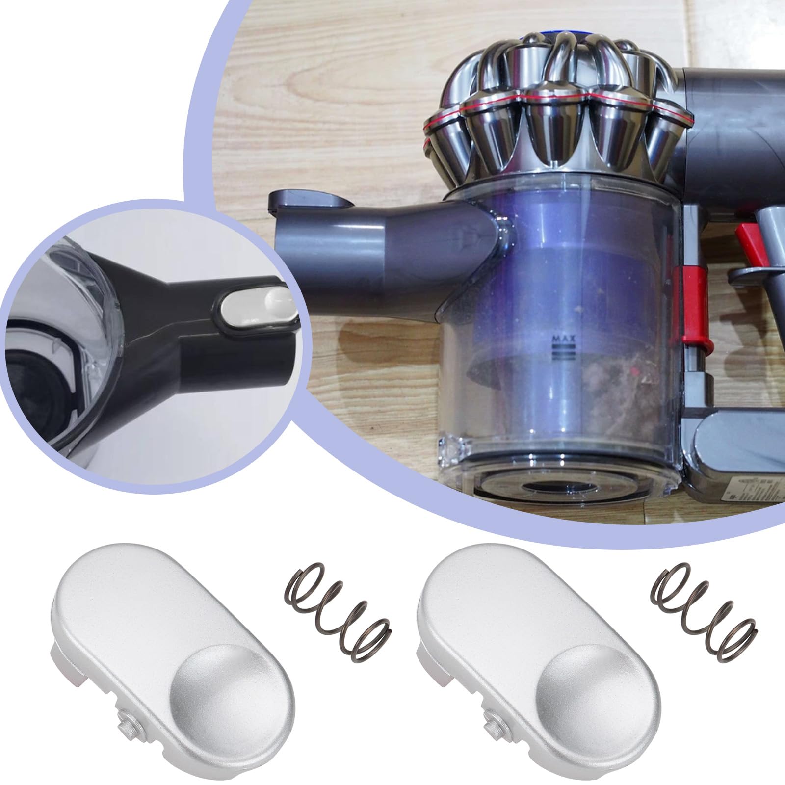 Amazon.com: eMagTech 2 Set Vacuum Cleaner Low Profile Catch Wand