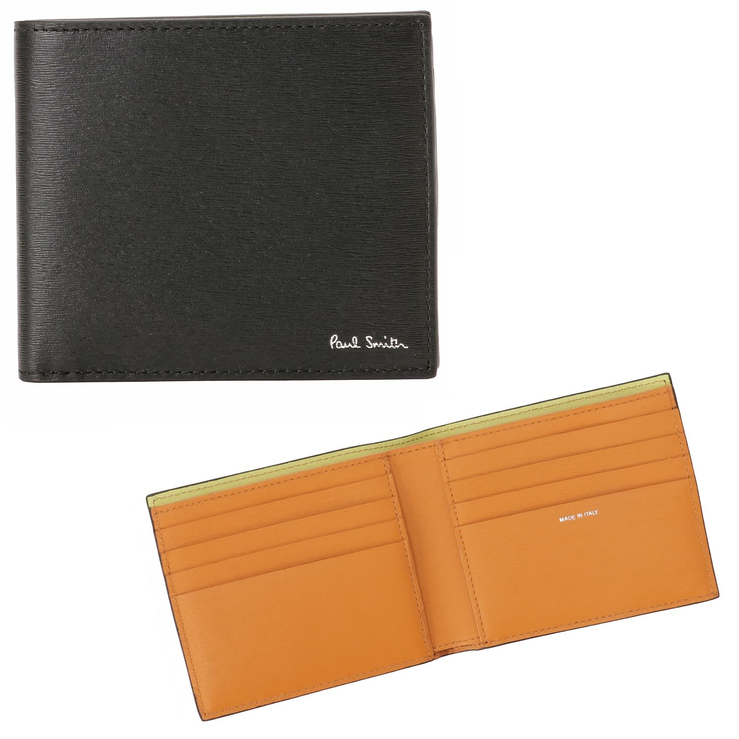 paul smith orange wallet