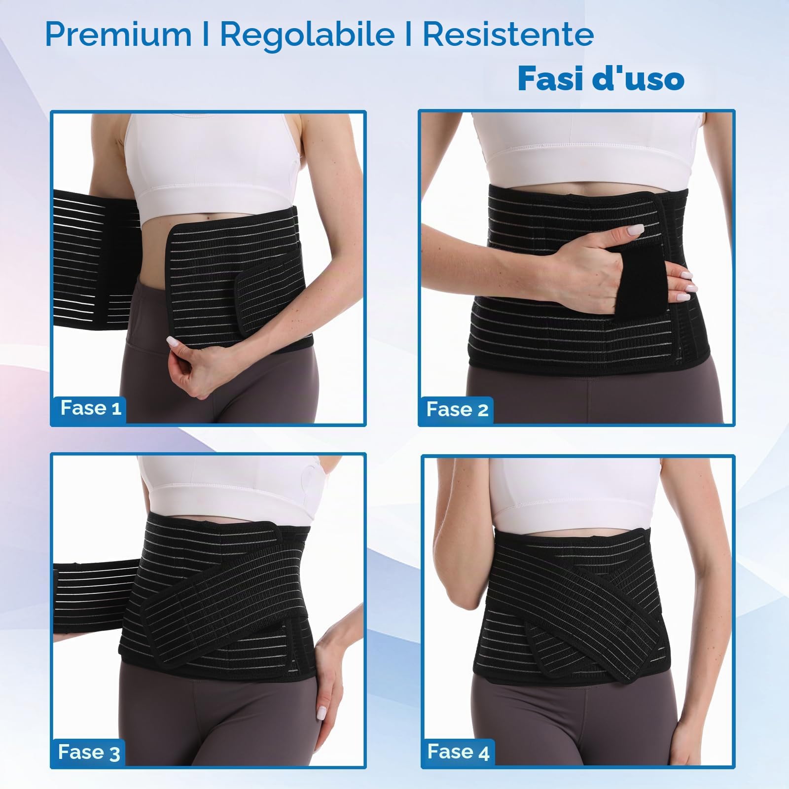 Cintura postpartum da donna, fascia addominale post chirurgia, essenziali per il recupero dopo cesareo, cintura per cura postnatale, cintura vita/bacino per il sollievo dal mal di schiena