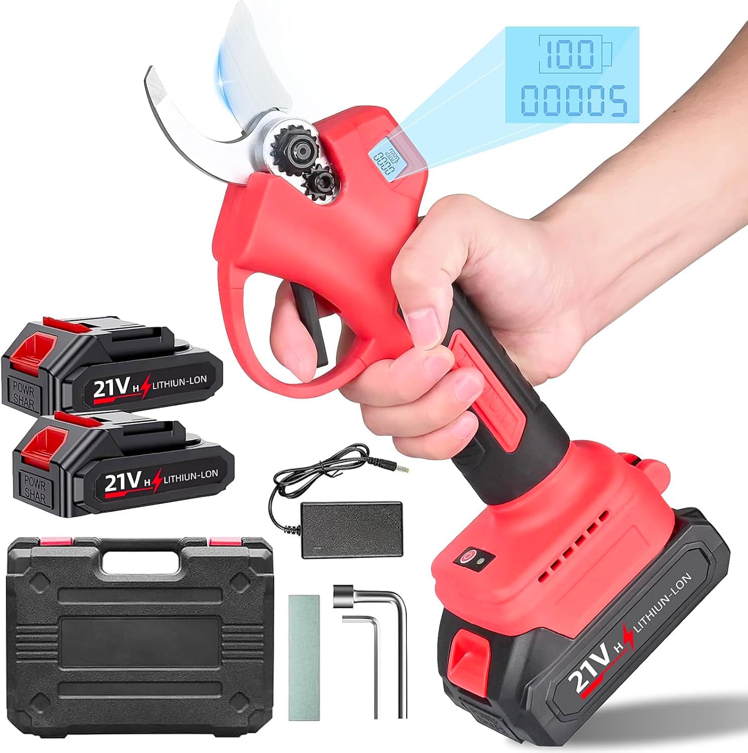 電動剪定バサミ 剪定鋏 充電式 園芸はさみ 電動 枝切りハサミ 楽天市場】【園芸サポート】充電式剪定ばさみ 電動ハサミ 充電式