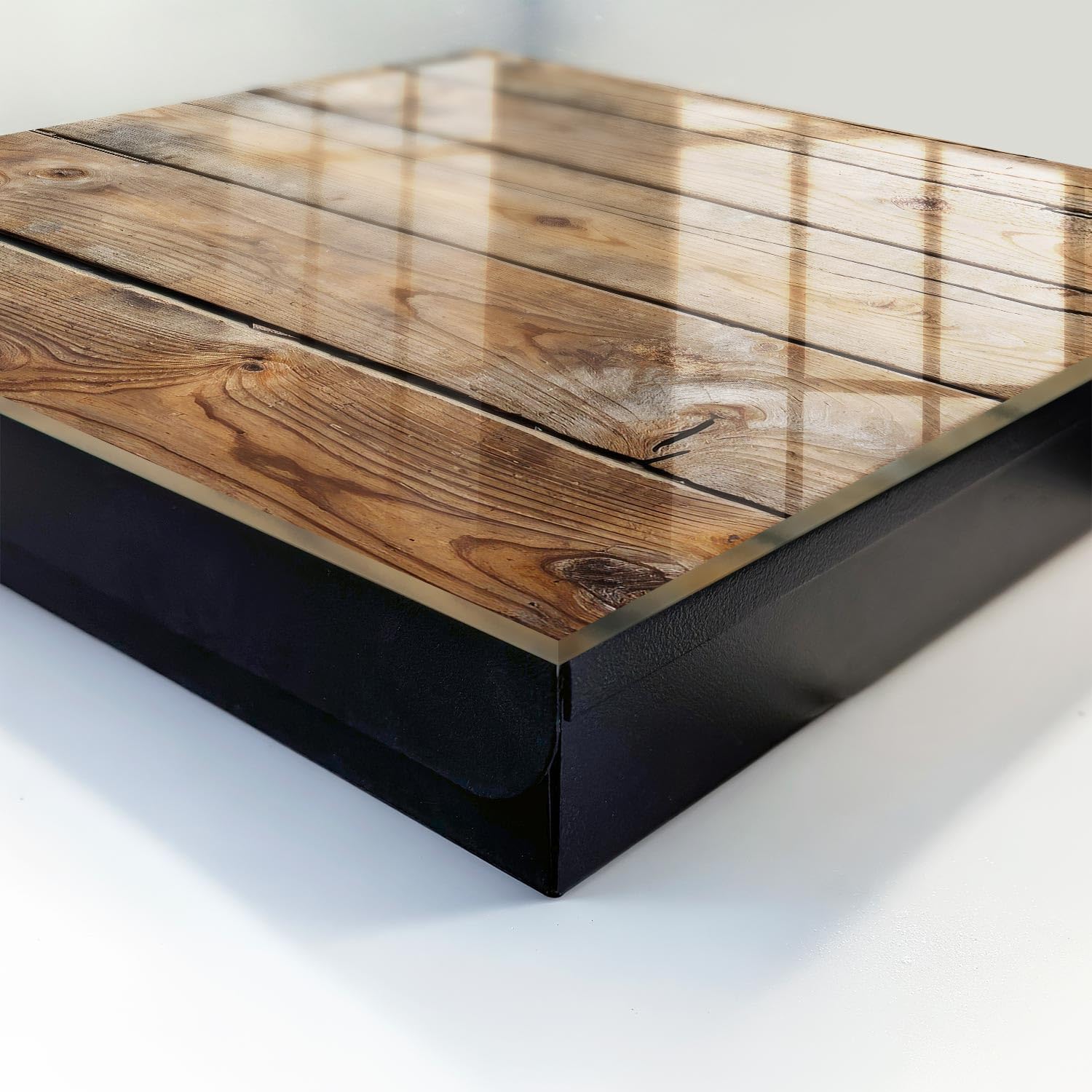 Cassetta portachiavi 30x30 cm Tavole di legno Porta Destra Nero | Appendiabiti | Bacheca | Vetrinetta | Nicchia | Casellario | Armadio | Gancio | Quadro | Mobiletto | Contenitore | Supporto
