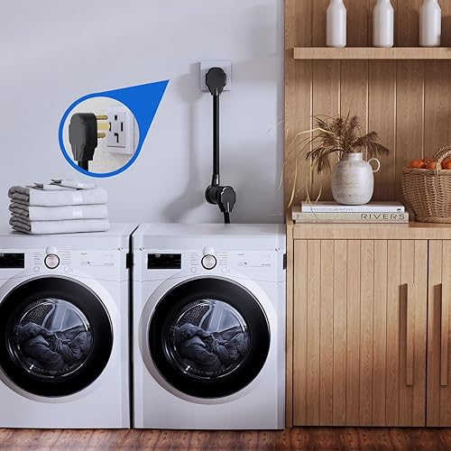 Miniatura 166 de Nilight Cable adaptador de cargador EV de 50 amperios a 50 amperios de 4 clavijas de cobre puro 250 V para soldador, conversión de enchufe Enchufe