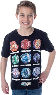 Beyblade Burst Boys' Spinner Tops T-Shirt