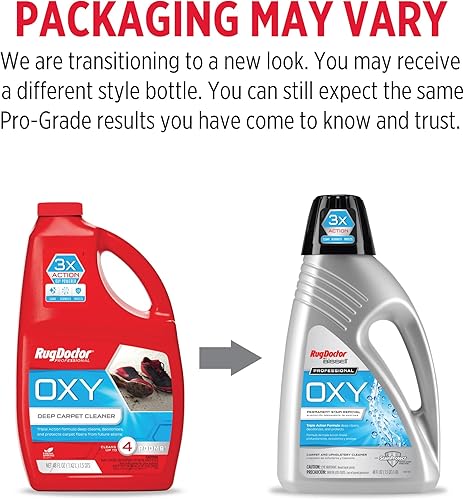 Miniatura 2 de Rug Doctor X3 Limpiador de alfombras comerciales – Paquete grande Red Oxy Pro, exclusivo cepillo vibratorio en aerosol y extrae suciedad y suciedad