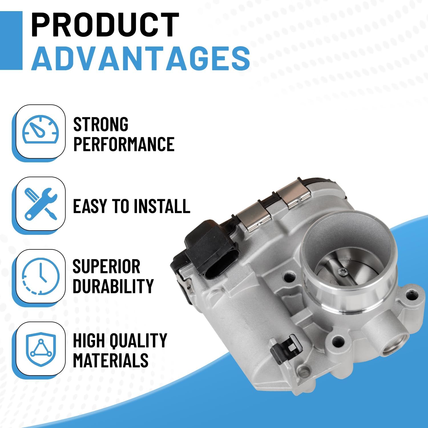 0280750149 Upgraded Throttle Body Compatible With Kubota Engines WG1605 WG1903 WG2503 Replaces 1309834541