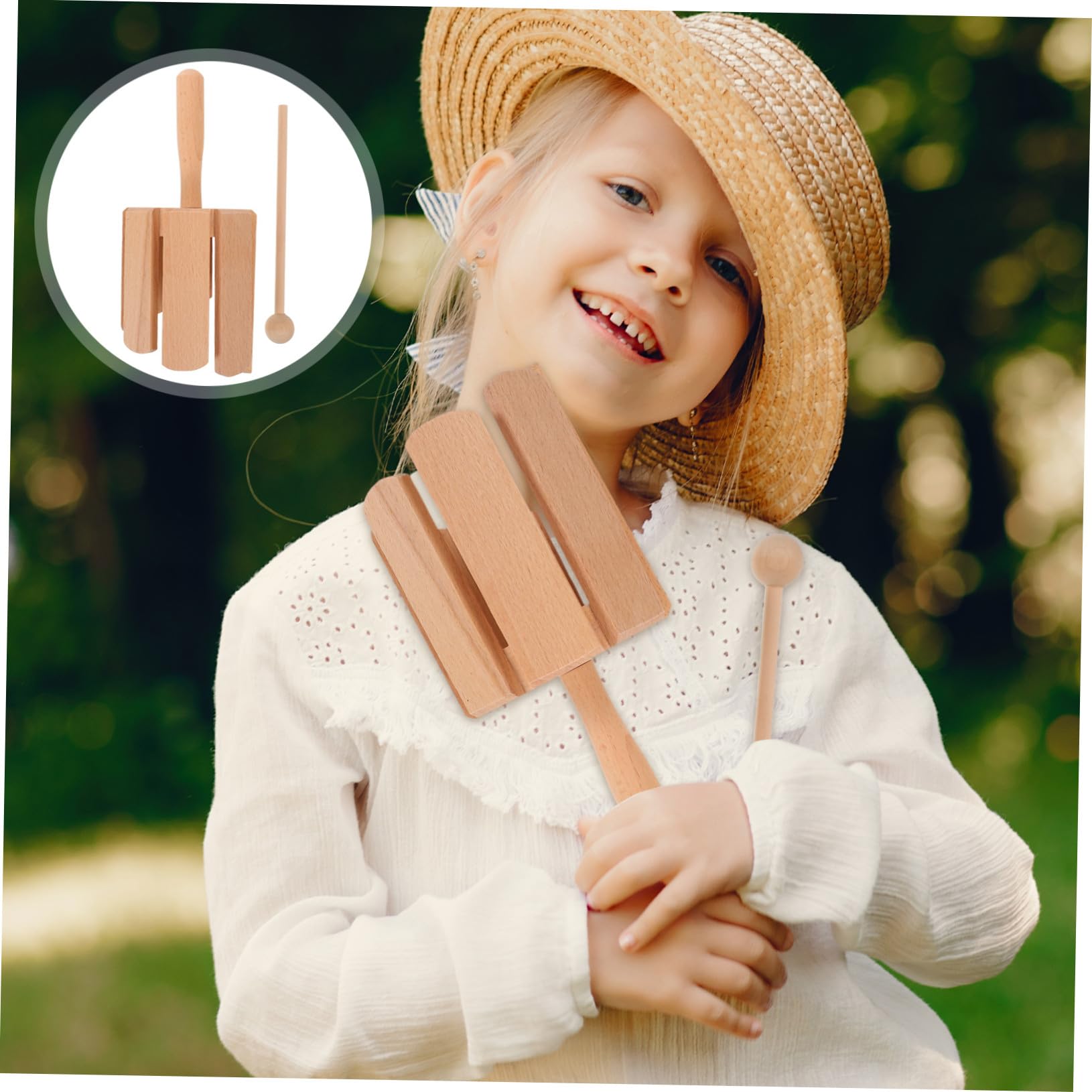 2 Piezas De Octáfono Orff Juguetes para Pequeños Instrumentos Montessori Instrumento De Percusión Orff Musical para Musicales Educativos Juguetes