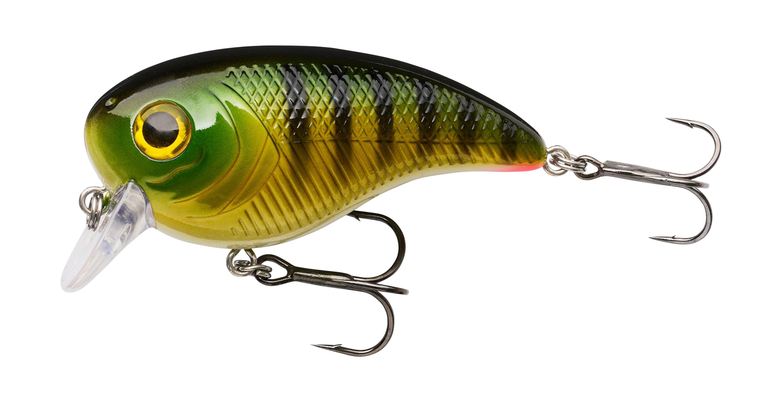 Berkley Pulse Biggie Crankbait Angelköder, flach laufender Hartköder zum Hecht- und Raubfischangeln, weit auswerfender Schwimmköder, hohe Wasserverdrängung Süßwasser, Mehrere Farben und Größen
