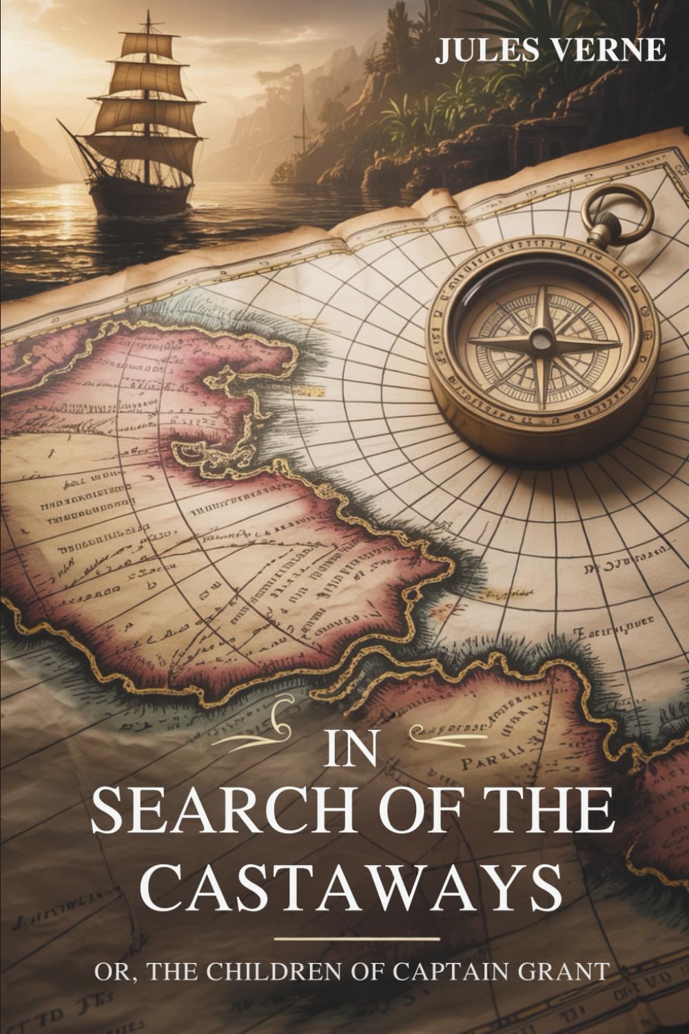 In Search of the Castaways; Or, The Children of Captain Grant: The Classic Historical Adventure Fiction Tale (Annotated)