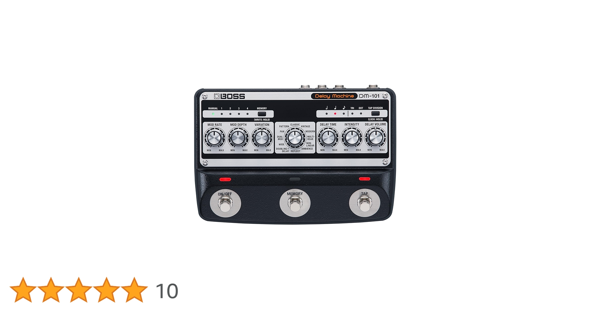 新品未使用！BOSS DM-101 Delay Machine Guitar Pedal X - News - Boss's DM-101 8 x BBD Chip 12 Mode Analog