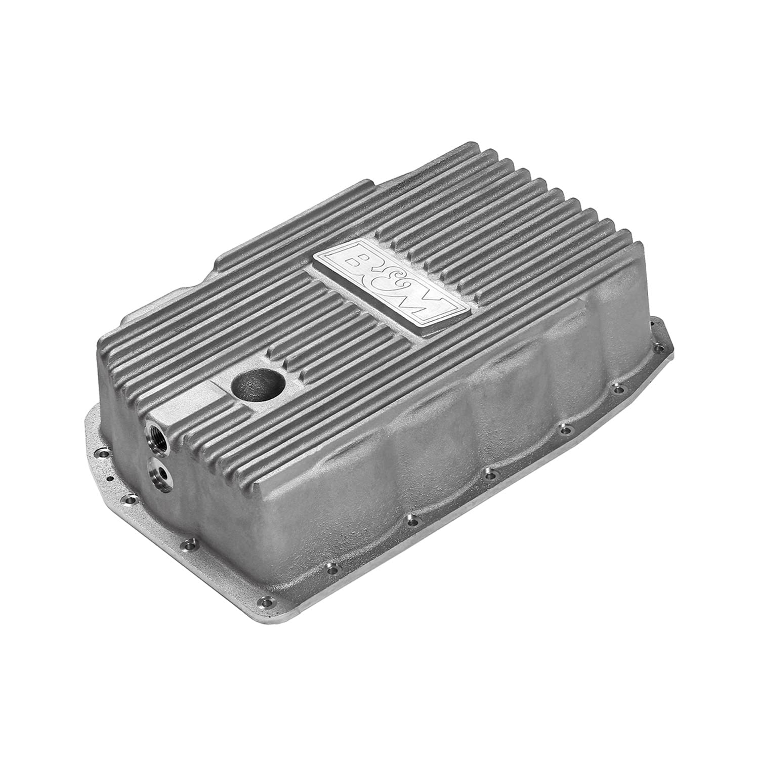 pan様 Amazon.com: B&M 70391 Cast Aluminum Deep Transmission Pan for