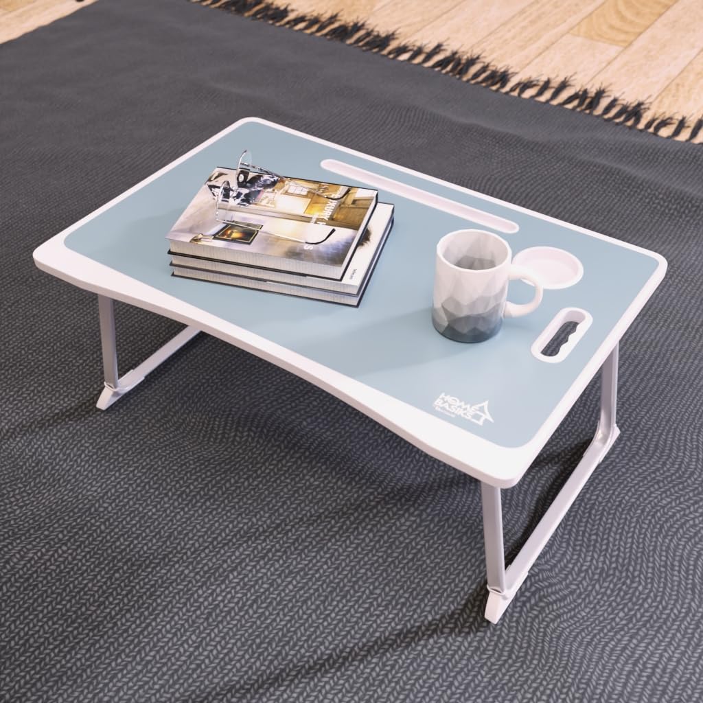 Homebasiks Ergodesk MultiFunctional Laptop Bed Table with Storage