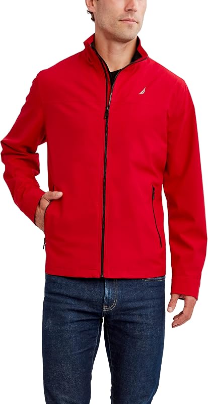 Nautica campera de golf para hombre – campera cortavientos de uso casual, tallas regulares, grandes y altas