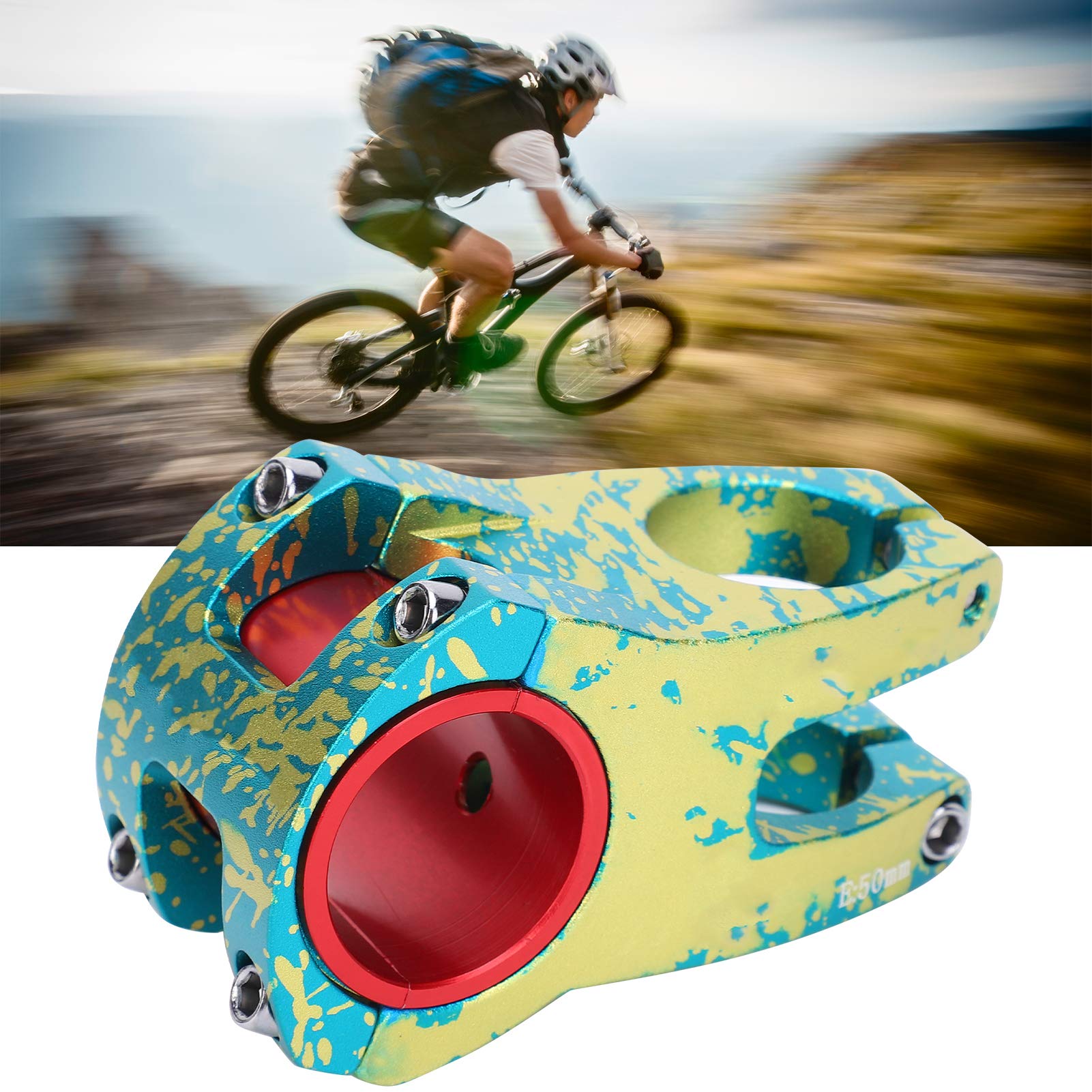 Tige de vélo en alliage d'aluminium de 25.4mm, for guidon de