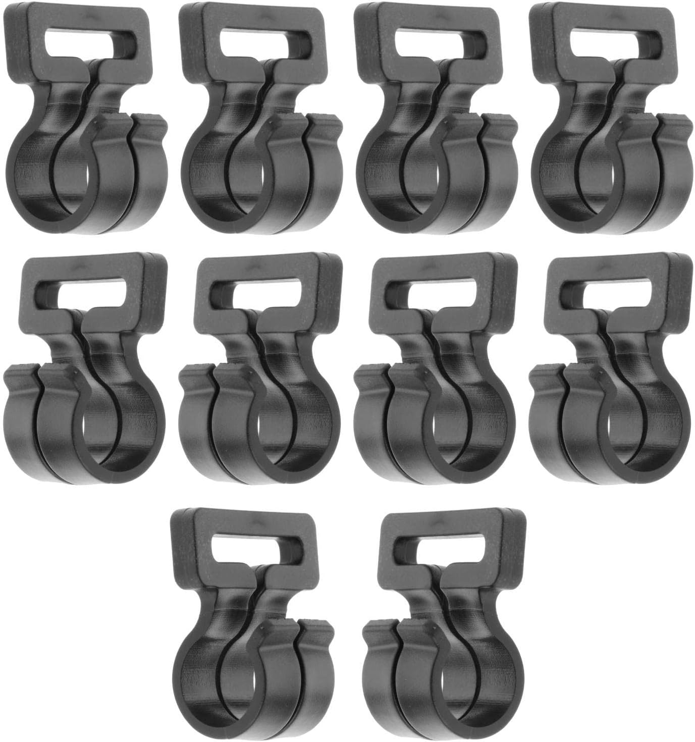 Esquirla 10 Pieces Camping Tent Pole Hook Awning Hooks