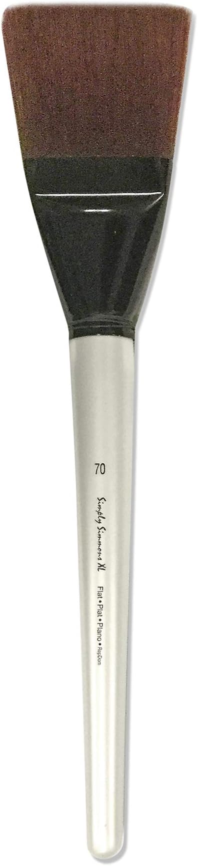 Simply Simmons Size 50 X-Large Soft Synthetic Brush, Multicolor