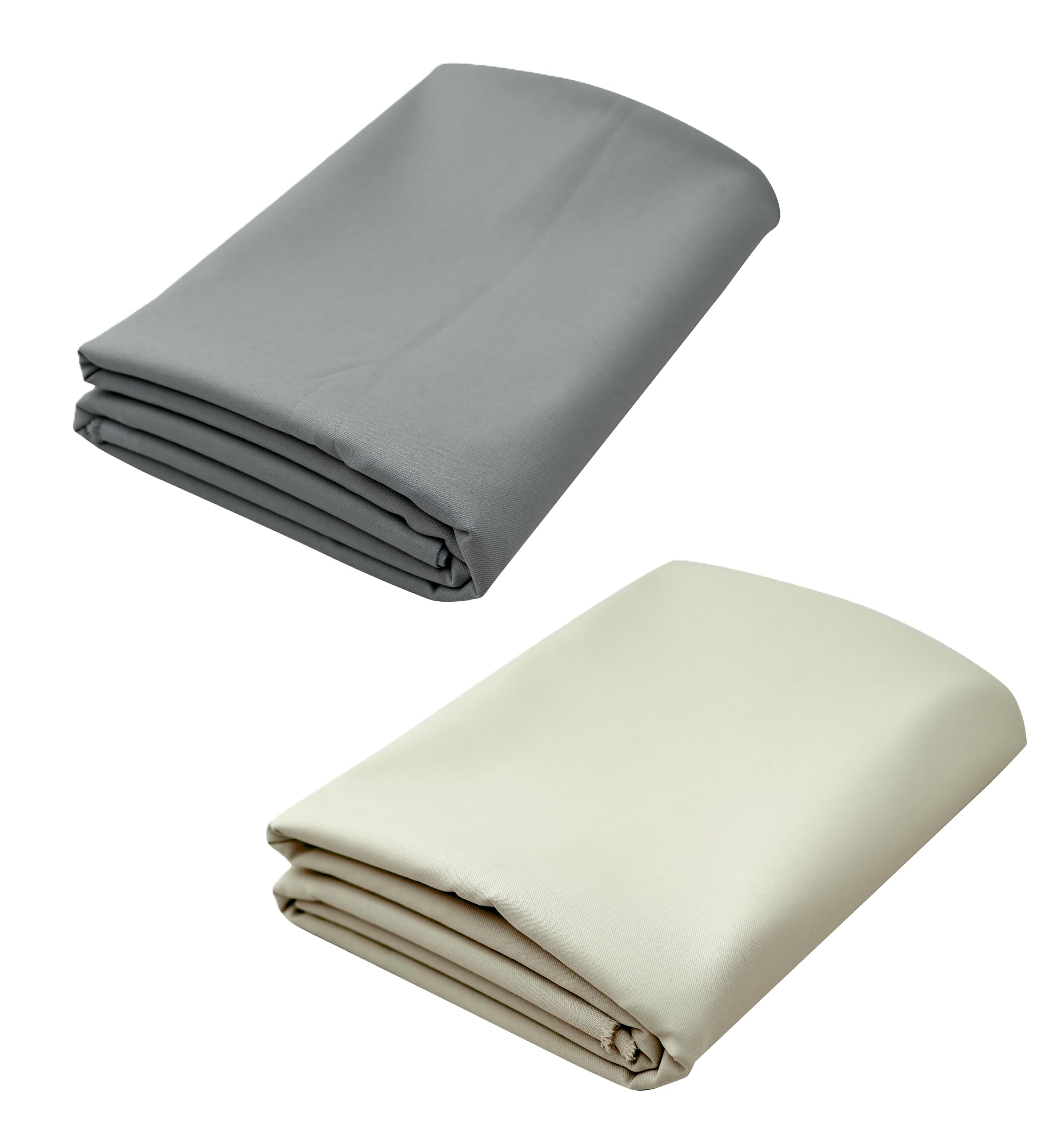 Men's Poly Cotton Trouser Fabric, 1.3m Length, 2-Pack Combo Set, Size 44-picture-34