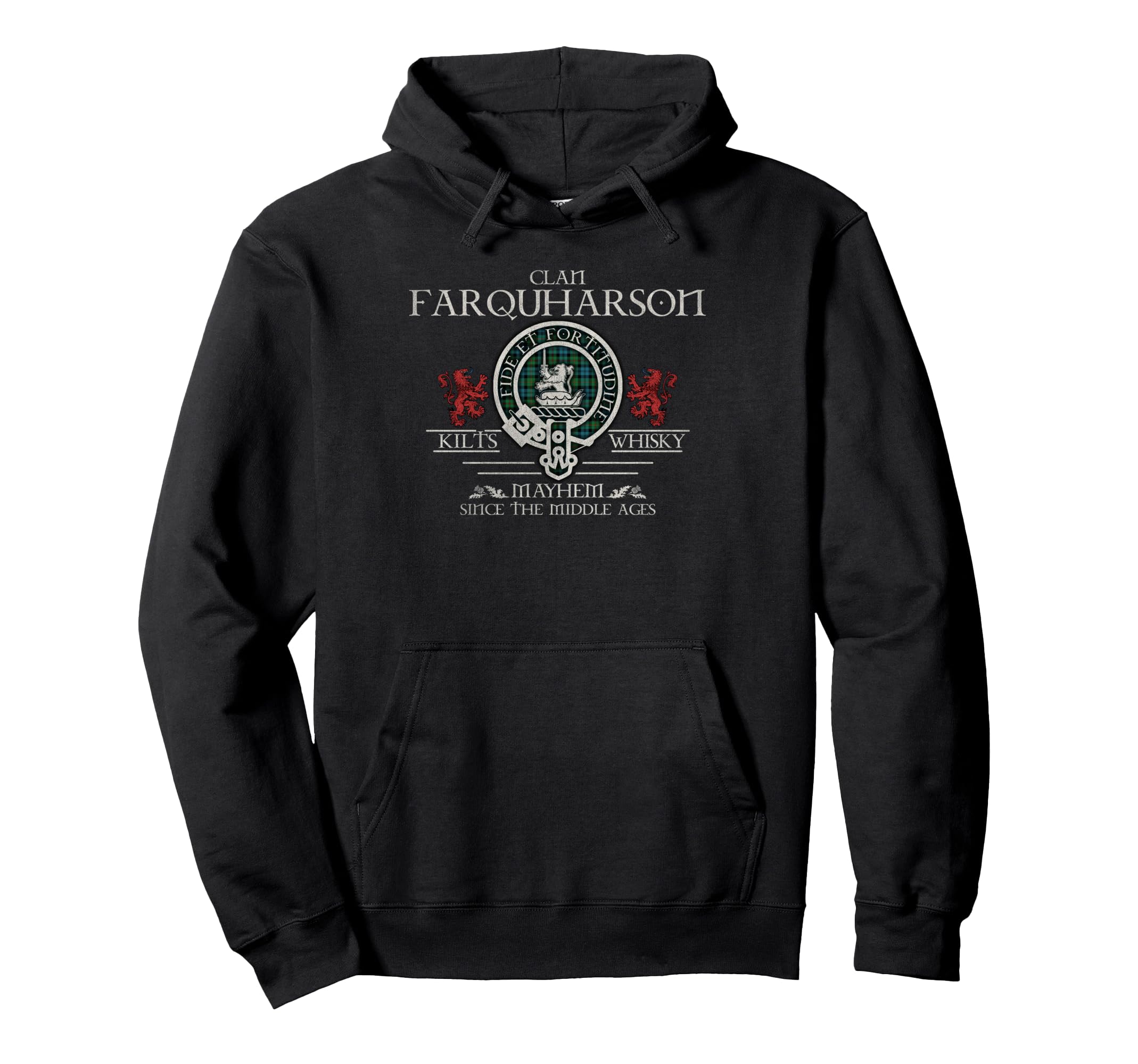 Clan Farquharson tartan family reunion Highland Games Pullover Hoodie
