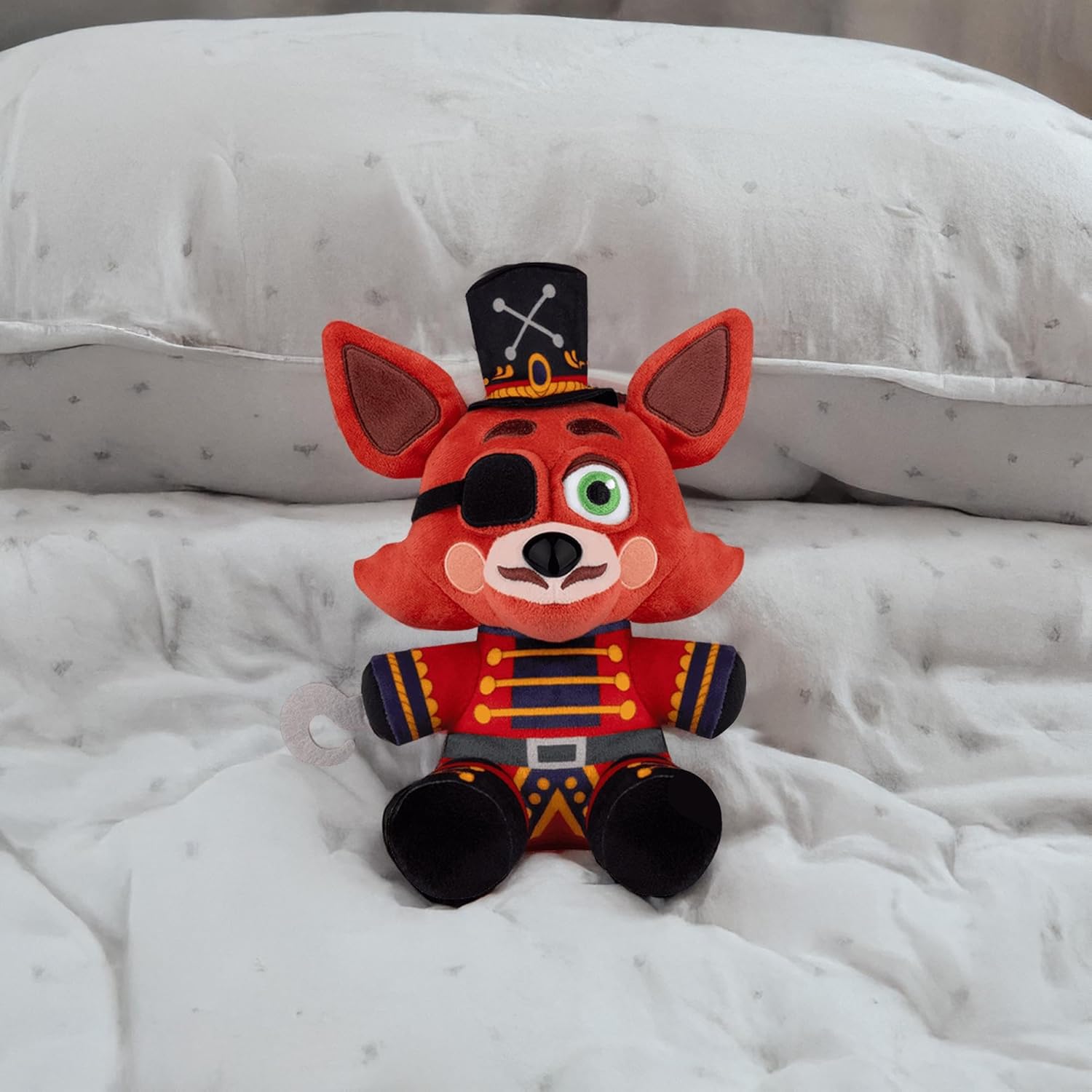 Funko Plush: Five Nights at Freddy's (FNAF) - Foxy Nutcracker - (CL 7") - Collectable Soft Toy - Birthday Gift Idea - Official Merchandise - Stuffed